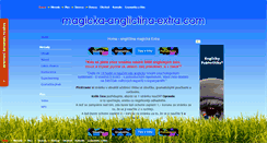 Desktop Screenshot of magicka-anglictina-extra.com
