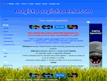 Tablet Screenshot of magicka-anglictina-extra.com